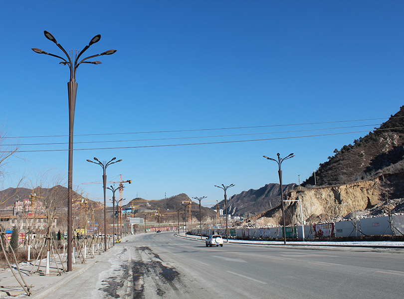 Waihuan Road, Kuancheng County, Chengde City, Hebei Province Landscape street Lights